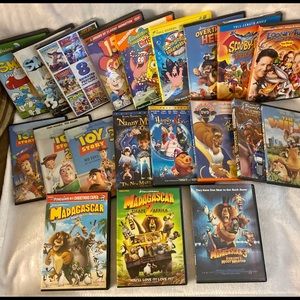 Kids Movies Lot of 20